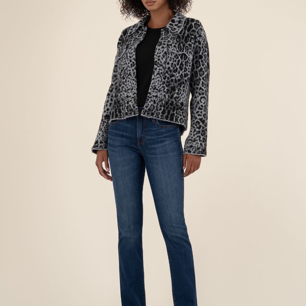 Kut from the Kloth Ava Sweater Jacket Size X SMALLX SMALL / Grey